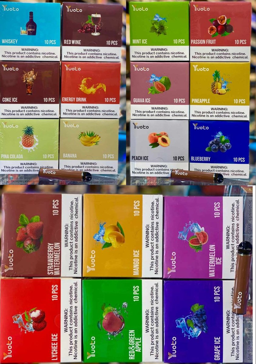 UaeVape1's tweet photo. Yuoto 1500 puff available now #yuotodisposable #yuoto1500puffs #vapedubai #vapeabudhabi #abudhabi https://t.co/cOvEubw5Zx