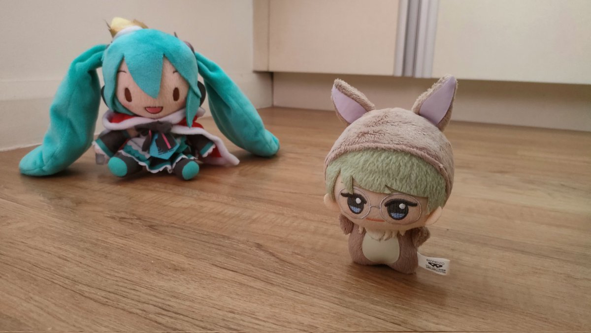 Is that. . . Hatsune Miku?