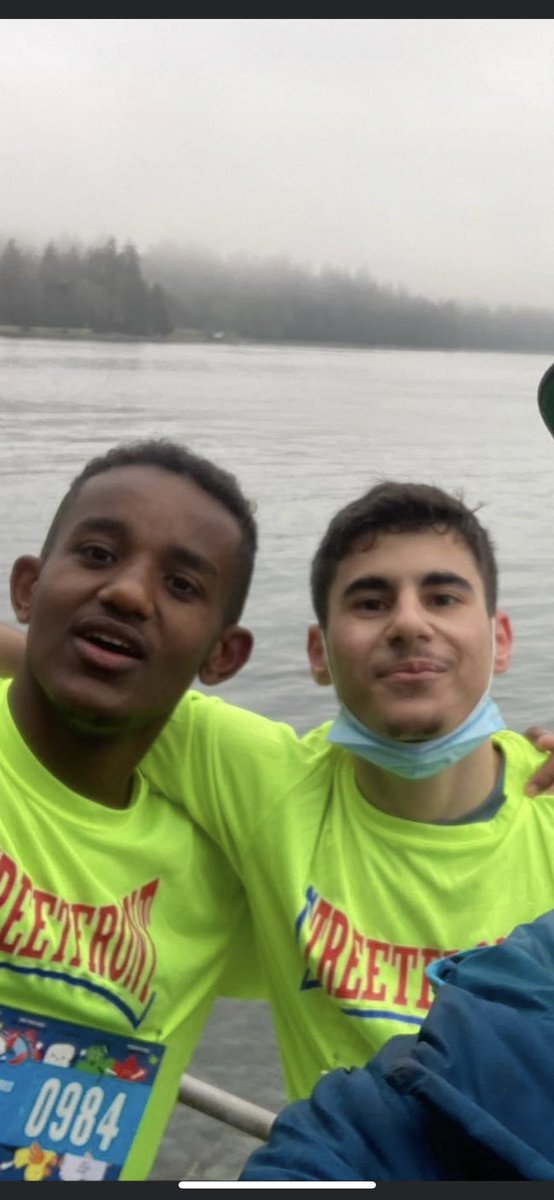 It’s been a rough two years but today the Streetfront youth returned to a a small organized 1/2 marathon.  A return to setting unreal goals and finding ways to see them through. A world filled with courage, compassion, trust, support and friendship.Thank you for all the support!