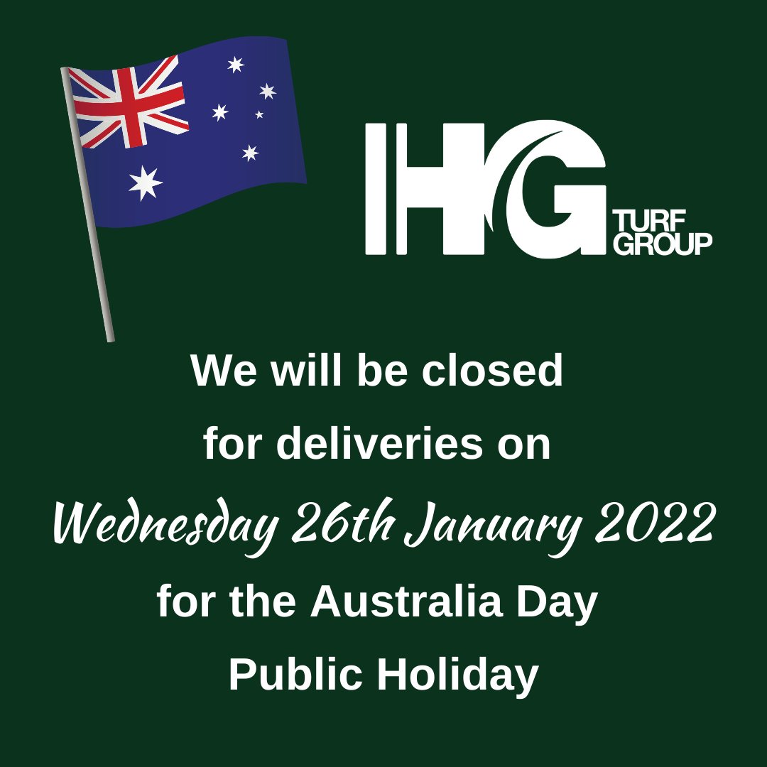HGTurfGroup's tweet photo. 🦘Australia Day Trading 2022 https://t.co/newxreOBlW