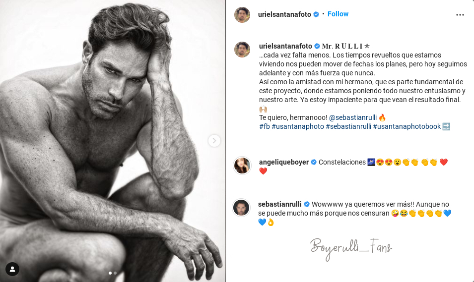 Boyerulli_Fans's tweet photo. S: Habrá gracias más Grande que saber Quién eres y Qué quieres? A: Gracias es verte sonreír así disfrutando y siendo tu mismo 😎 S: Tu me haces muuuy feliz “mi vida”!!! Te amoooooo #Boyerruli https://t.co/rYs07GEGcM