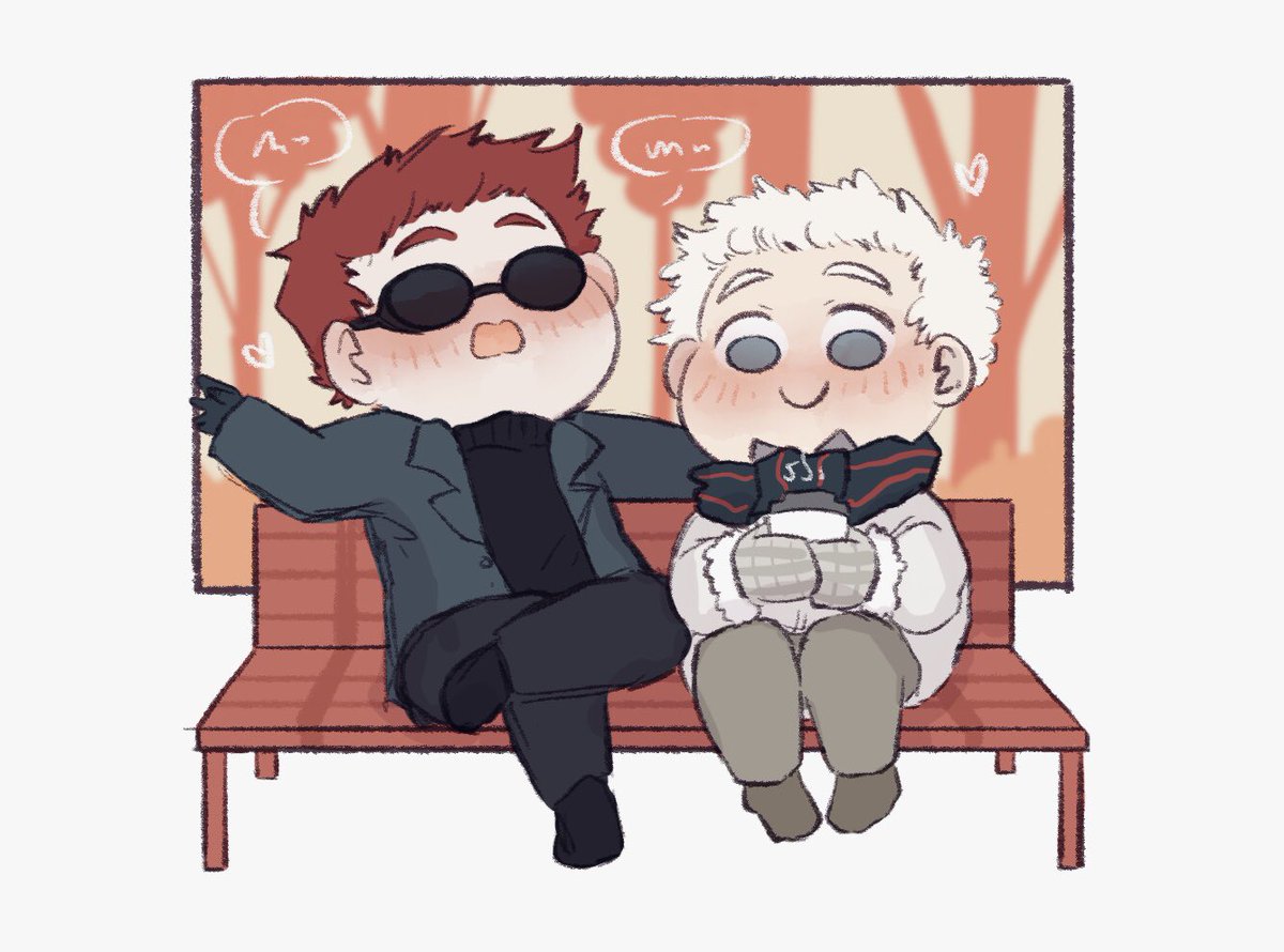 lazy fall afternoons 😌🥰🥰

#goodomens #crowley #aziraphale #ineffablehusbands