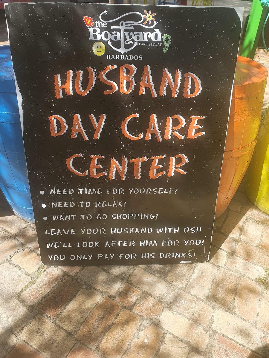 The Boatyard located in Bridgetown In the parish of St Michael on Carlisle Bay beach. A fantastic beach bar and restaurant right on a fabulous beach with beach chairs and umbrellas. Perfect place to leave your husband while you go shopping in Bridgetown 
theboatyard.com