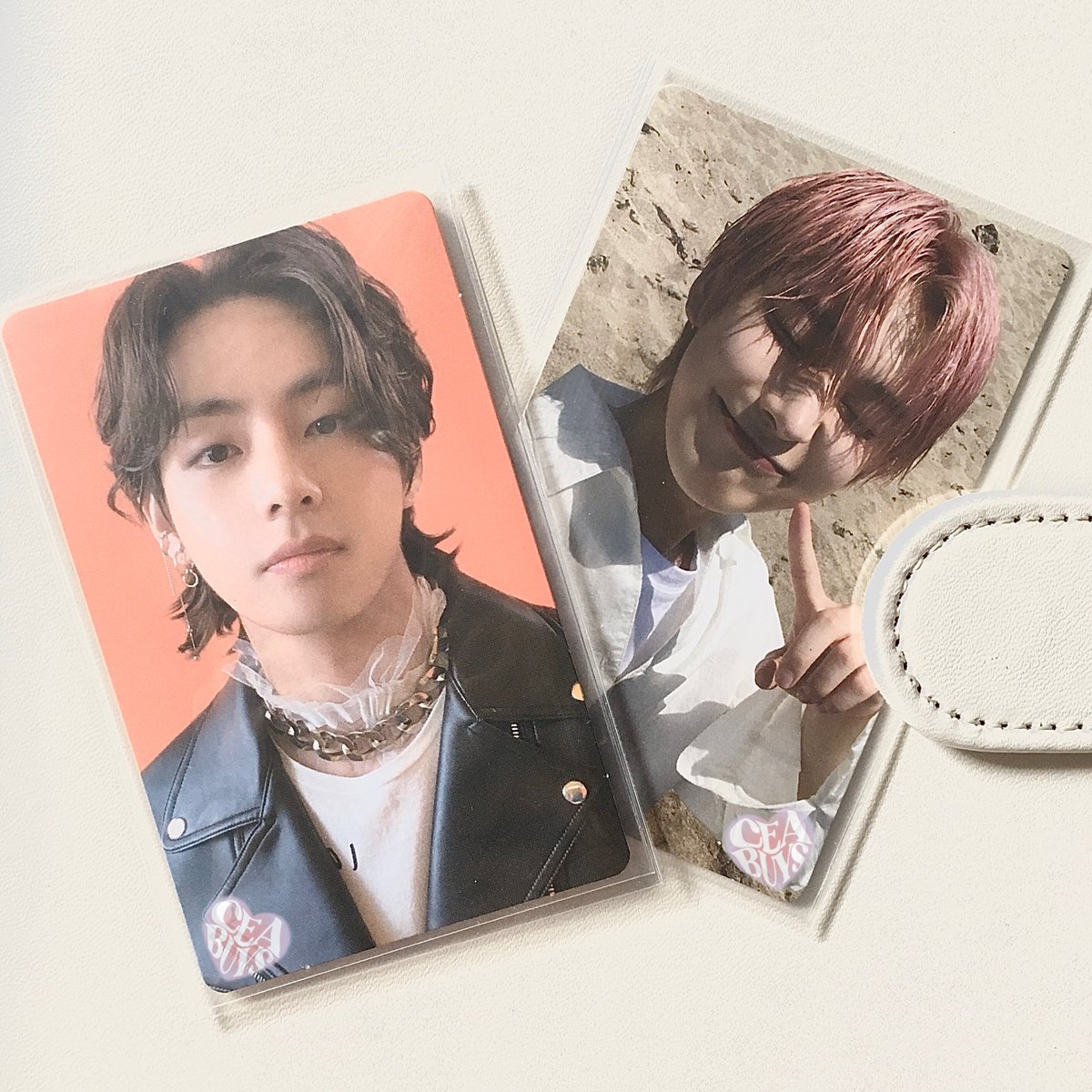 ceabuys's tweet photo. ๐ happy mail. #ryefeedbacks .แ
. sunoo poke cheek & rockstar tete finally came home โฅ๏ธ___โฅ๏ธ thankie so much @ry_heeki for trading with me, for bringing one of my prio pc home! also for letting me adopt your tete cream >___< they arrived very safe! thank you again <3 https://t.co/7WosNGKxe5