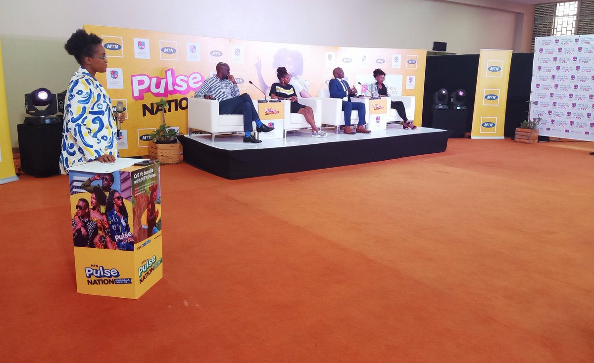 hot100_ug's tweet photo. Happening Now: Launch of the @mtnug @mtnpulseug Pulse Nation partnership with @VUKampala to support youths in pursuing & excelling in their academics and careers.
#MTNPulseNation #MTNPulseApp #VictoriaUniversity #MTNUganda https://t.co/bLOTJksc1s