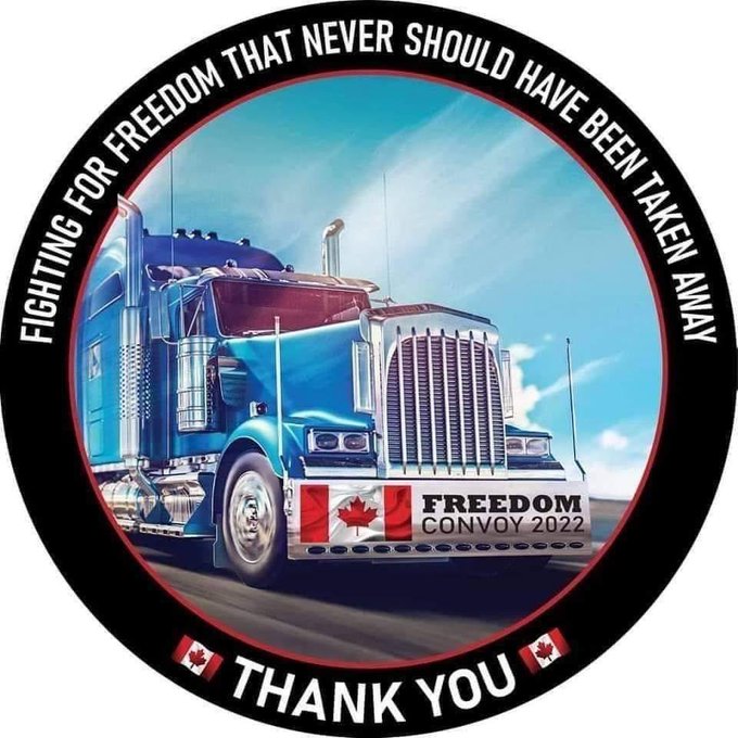Thank you #FreedomConvoy2022 https://t.co/SPvDuEZ1iu<a href="/tag/freedomconvoy2022"class="tags">#FreedomConvoy2022</a>