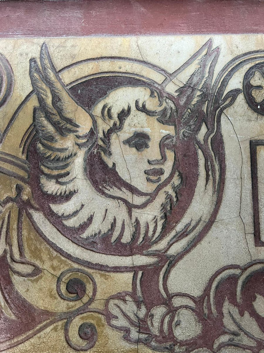 Paye Stonework and Restoration (@payestonework) on Twitter photo Sgraffito from the Italian work for scratching Excited to have the rare chance to conduct surveys, cleaning samples & restoration works to preserve this rare example of Sgraffito on the frieze of the YHA building (St Paul's) #architecture #restoration #conservation <a href="/hall_historic/">Spencer Hall Historic Building Conservation Ltd</a> Sgraffito from the Italian work for scratching Excited to have the rare chance to conduct surveys, cleaning samples & restoration works to preserve this rare example of Sgraffito on the frieze of the YHA building (St Paul's) #architecture #restoration #conservation <a href="/hall_historic/">Spencer Hall Historic Building Conservation Ltd</a>