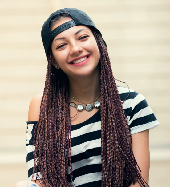 PraiseHair's tweet image. Another popular trend in #microbraiding is to have extensions #plaited into the hair. This helps the #braidedstyle look more full and longer. It likewise helps prevent the extensions from messing up! Gain more insight at praisehairbraiding.com/micro/