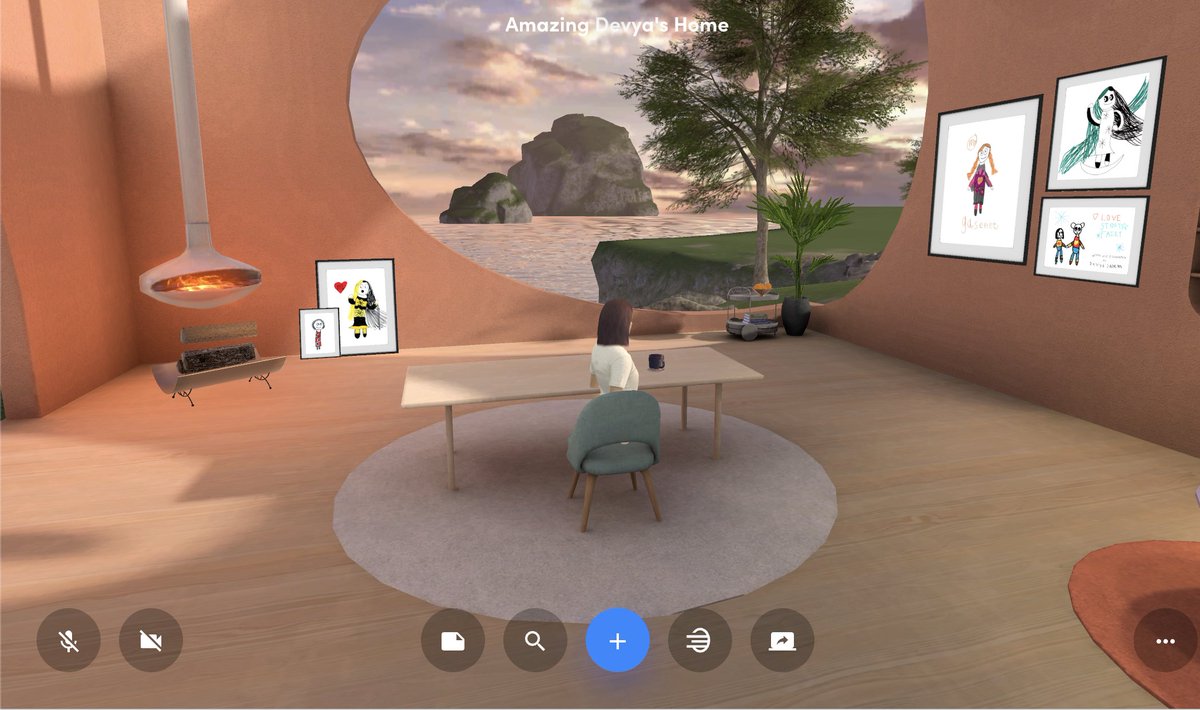 AmazingDevya's tweet photo. #AmazingDevya's Cozy Home in the #Metaverse โค๏ธ https://t.co/UUsmCITNeu