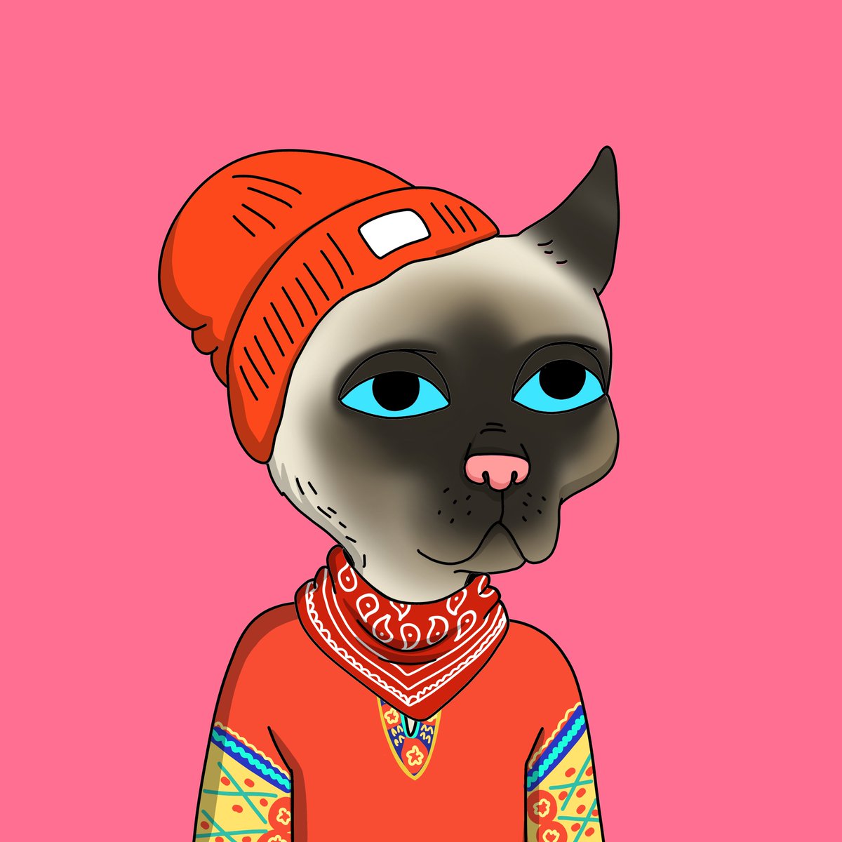 First cat, he was calling to me. #GCG #GangGang