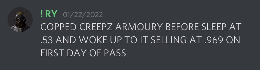 champtgram's tweet photo. my favorite thing? 👀

putting my money where my mouth is. 

don’t believe me? read the testimonials section in the @champsonlypass discord yourself 😴 https://t.co/pnv6OQxfgD