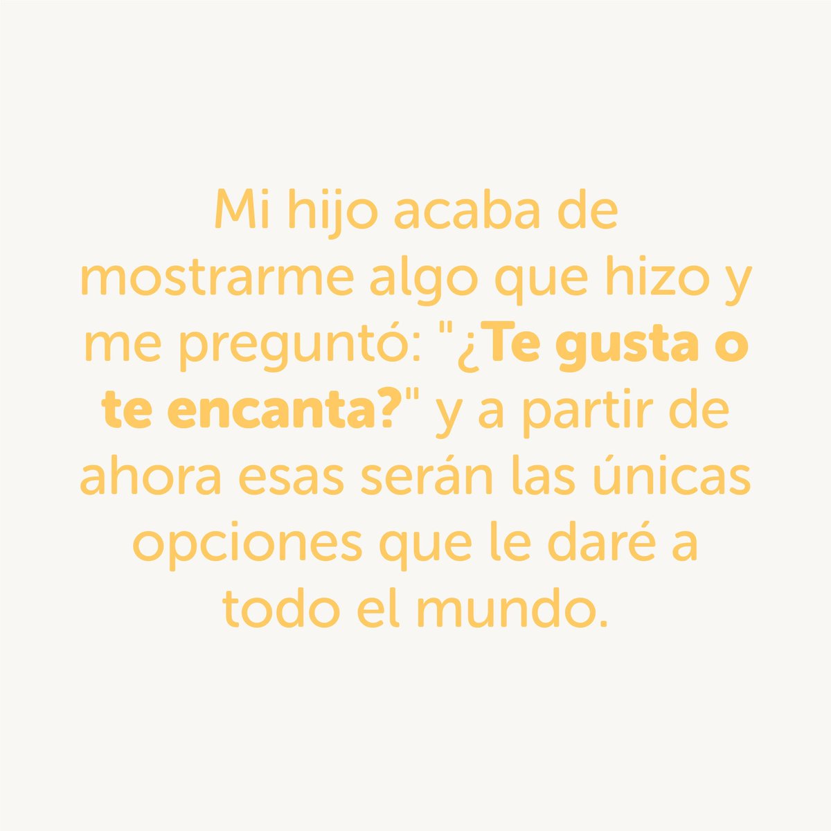 ¿No te gusta la manera tan simple que tienen los peques de ver el mundo? Por más miradas así en los adultos. ¿Te sumas?

#nuby #nûby #everystepoftheway #quote #momquote #momquotes #mumquote #mumquotes #qotd #instaquotes #momlife #parentslife #parentsquotes #dadlife #dadquote