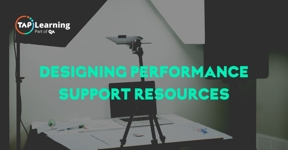 TAPLearningQA's tweet image. What must be considered when creating online training content like tutorial videos? Our "Designing Performance Support Resources" course helps you plan and create accordingly. Register here: ow.ly/H75750GAXcS