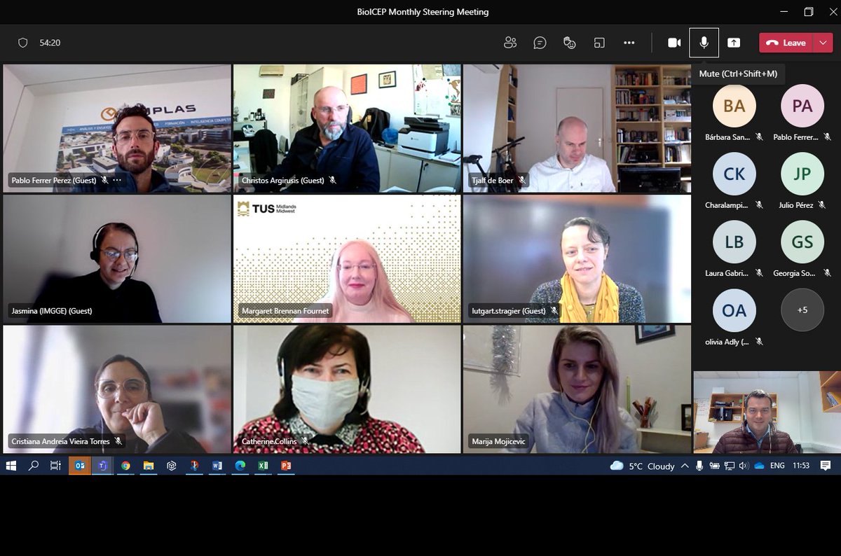 aimplas's tweet photo. ✅Last Friday, the @BioICEP_H2020 project held the first steering meeting of 2022, where the partners talked about the last actions developed in 2021 and discussed the next steps for this year.

#BioICEP was made possible thanks to #H2020 funding 🇪🇺

@HorizonEU #circulareconomy https://t.co/gvuq847fKZ