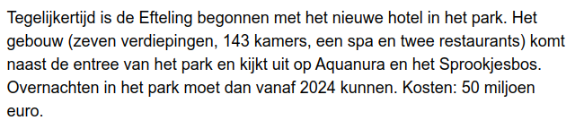 larshunze's tweet photo. @michielveenstra @Efteling @TvanGroningen Ik zag dit in het nieuwsbericht ook langskomen. Zou voor deze prijs dan ook het ontbijt inbegrepen zijn denk je? https://t.co/oW9OiMtJAY
