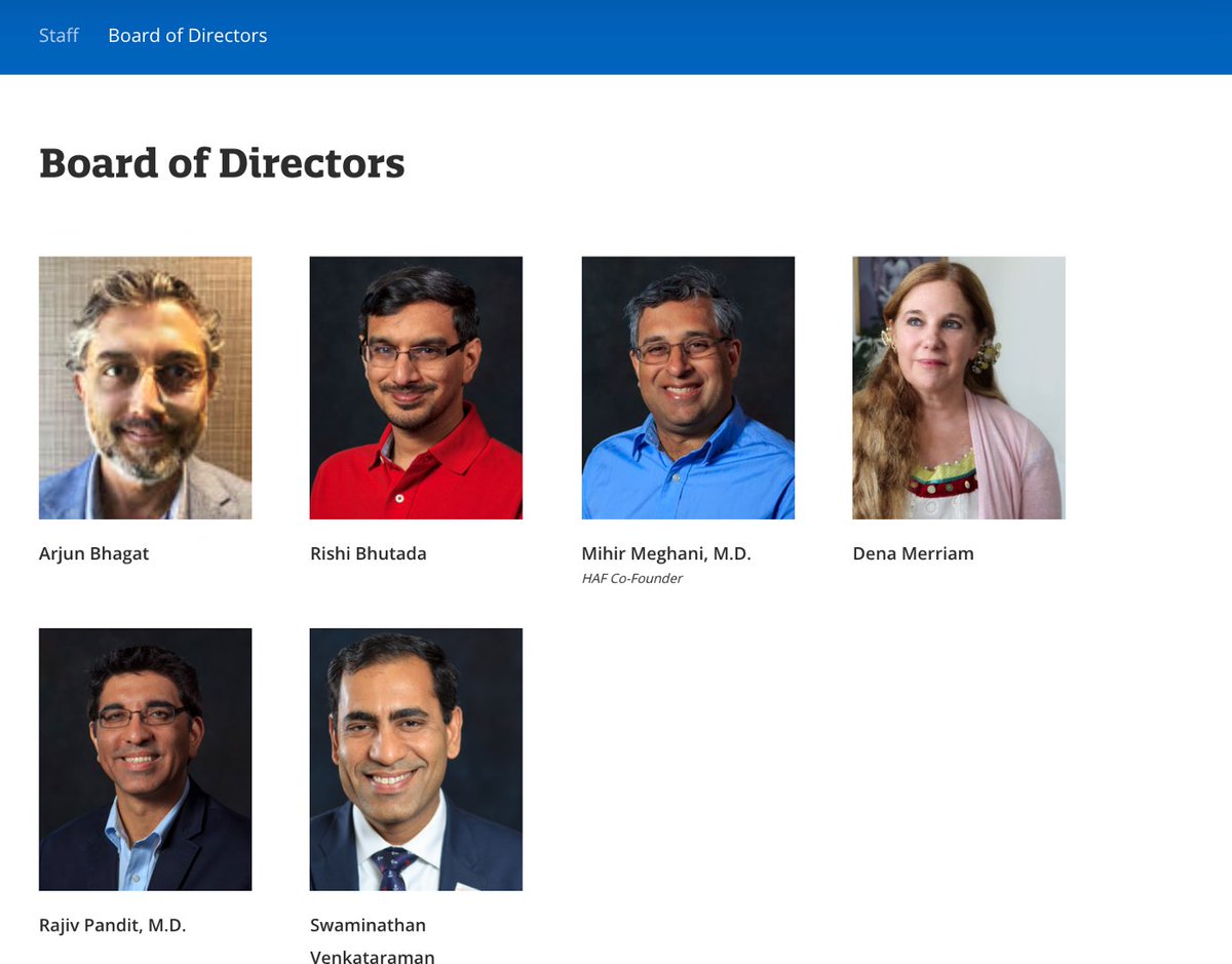 Hindu American Foundation <a href="/HinduAmerican/">Hindu American Foundation</a> staff and board are dominated by brahmins and other upper caste Hindus. 

Doesn't seem to have *any* bahujan representation.