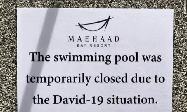 DavidTallon's tweet photo. Make way for the next pandemic.
#David19 https://t.co/nhXGeDEEOs