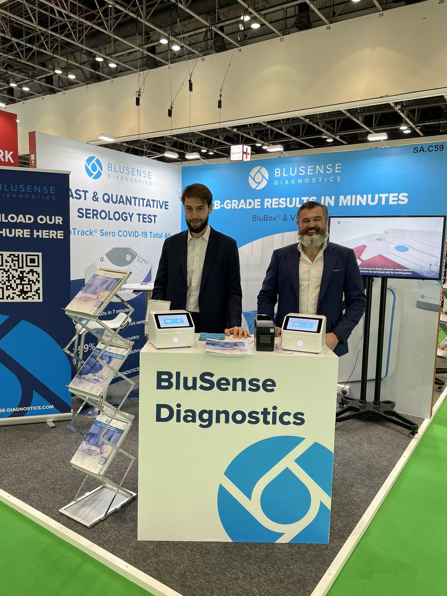 Meet the BluSense Team!
#blusensediagnostics #arabhealth #ArabHealth2022 #poct #Dubai