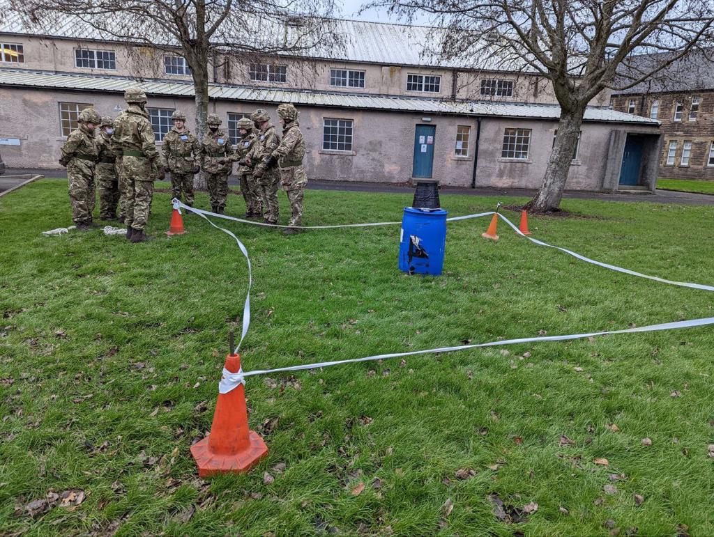 atu_scotland's tweet photo. Another Foundation weekend For a new Group of Reserve Recruits embarking on their Journey. Command tasks are used to
develop Group Skills.
#ArmyConfidence
#jointheteam #makethediffrence #weareatusc #basictraining #BrilliantBasics https://t.co/dLi1x3yrB6
