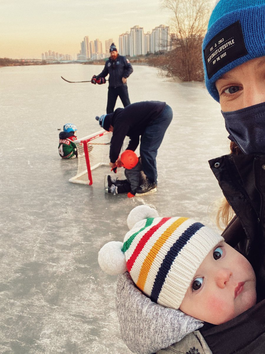 BeverlyMBurns's tweet photo. @infomorning NS fam loving a little ice time in our second home 🇰🇷 https://t.co/mpw1AesDaI