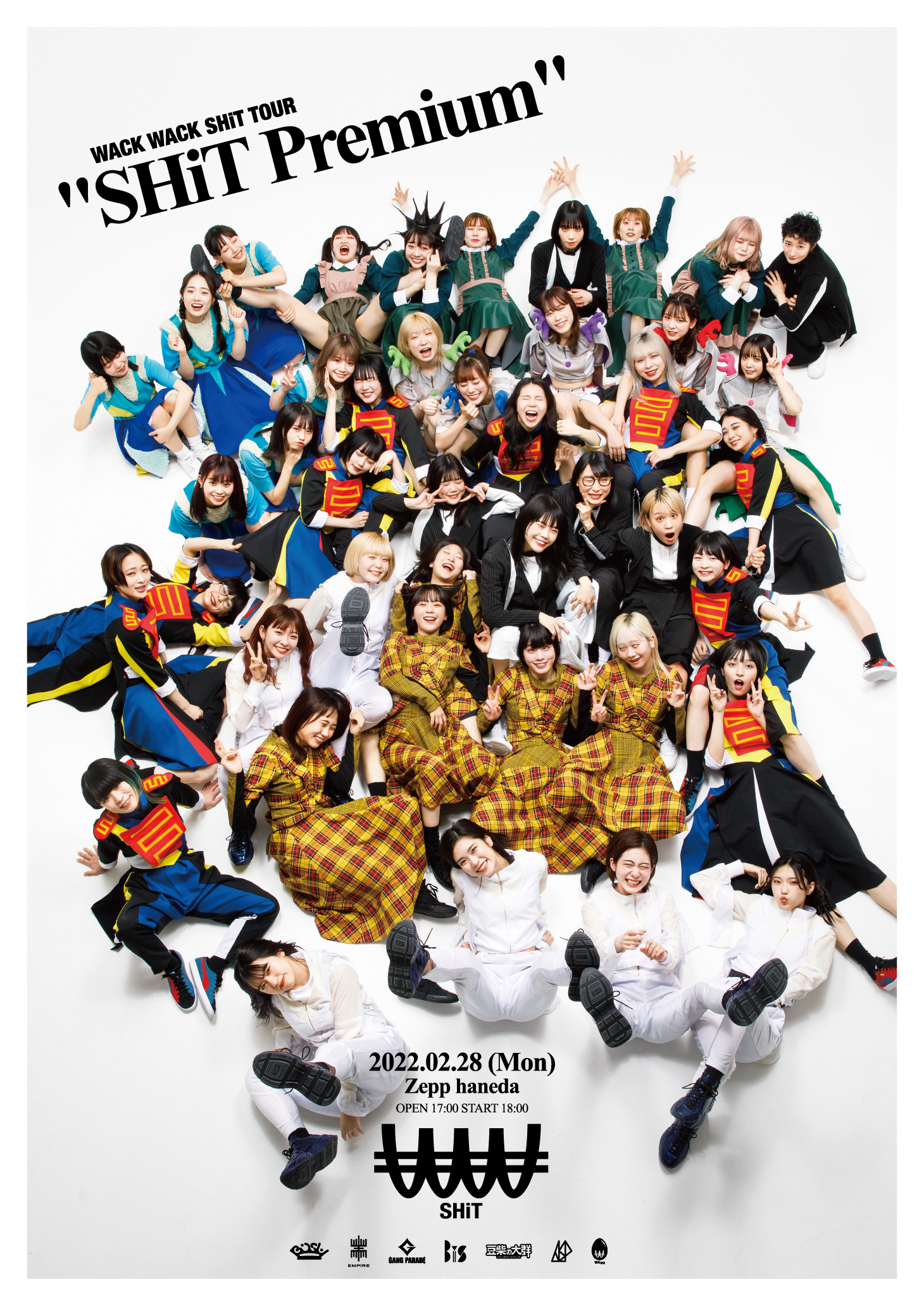 WACK サイン入り ポスター SHiT TOUR SHiT Premium