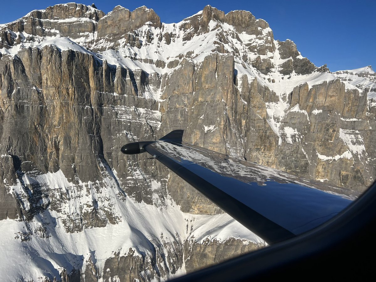 Lovely morning for it 🏔🛩