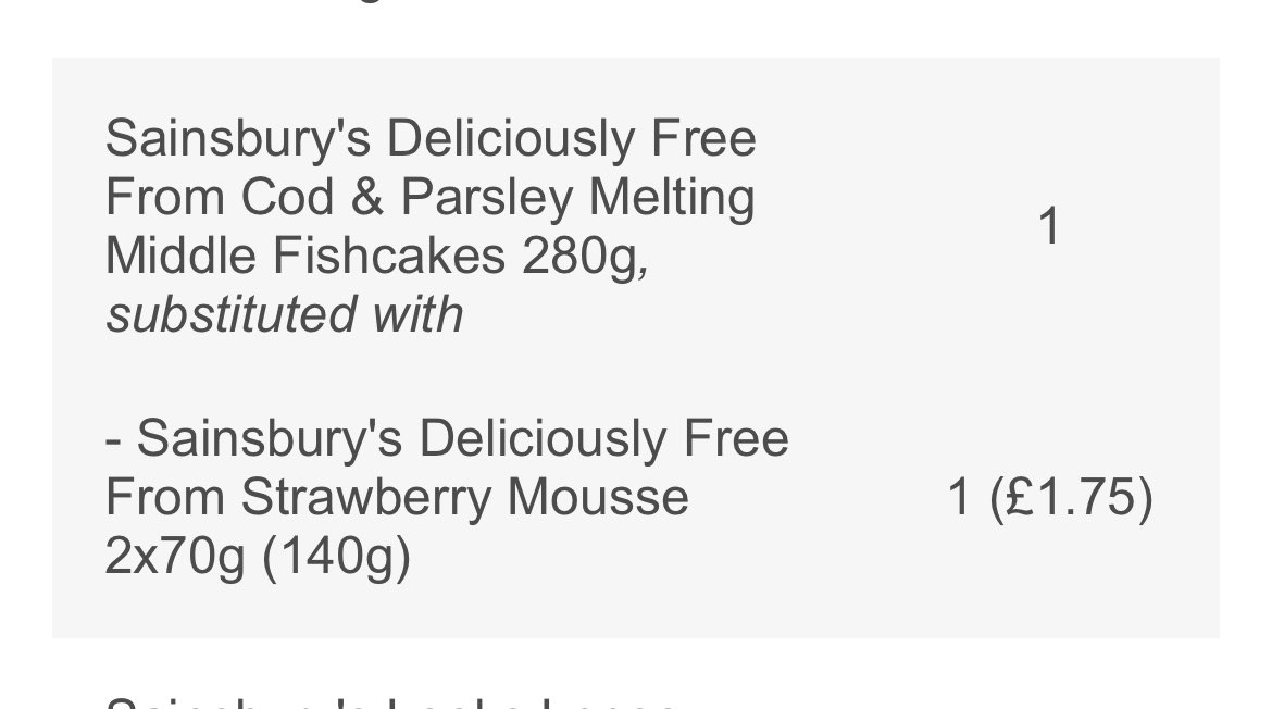 sneezymo's tweet photo. @sainsburys how in the world is this a suitable sub?
Just don’t bring anything!
Mousse is not a sub for Fishcakes 🤢 https://t.co/YqLYi4q8Dv