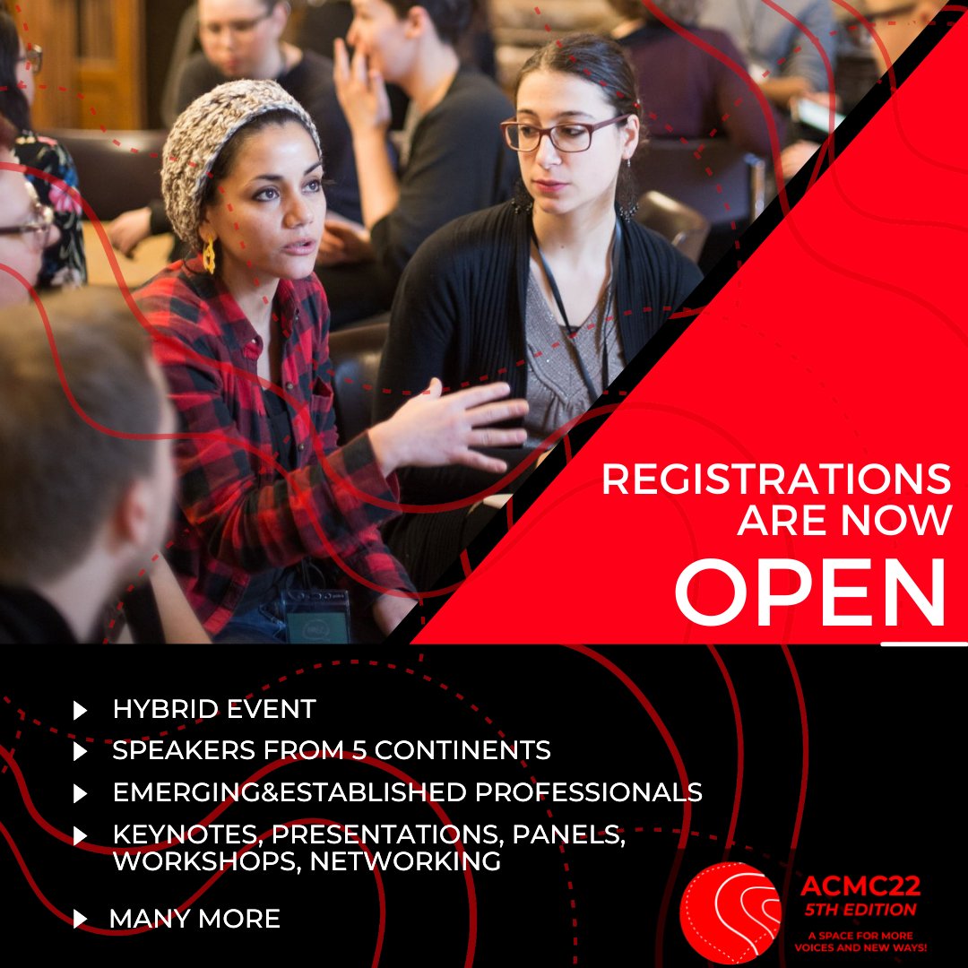 The 5th edition of the Arts and Cultural Management Conference A SPACE FOR MORE VOICES AND NEW WAYS will take place online and at <a href="/deusto/">Universidad Deusto - Deustuko Unibertsitatea</a> from 3-5 February 2022📣𝗥𝗲𝗴𝗶𝘀𝘁𝗿𝗮𝘁𝗶𝗼𝗻 𝗳𝗼𝗿 #𝗔𝗖𝗠𝗖𝟮𝟮 𝗶𝘀 𝗻𝗼𝘄 𝗼𝗽𝗲𝗻 forms.gle/bV8d7Eg4zBvPJ6… #AdesteLegacy will be there