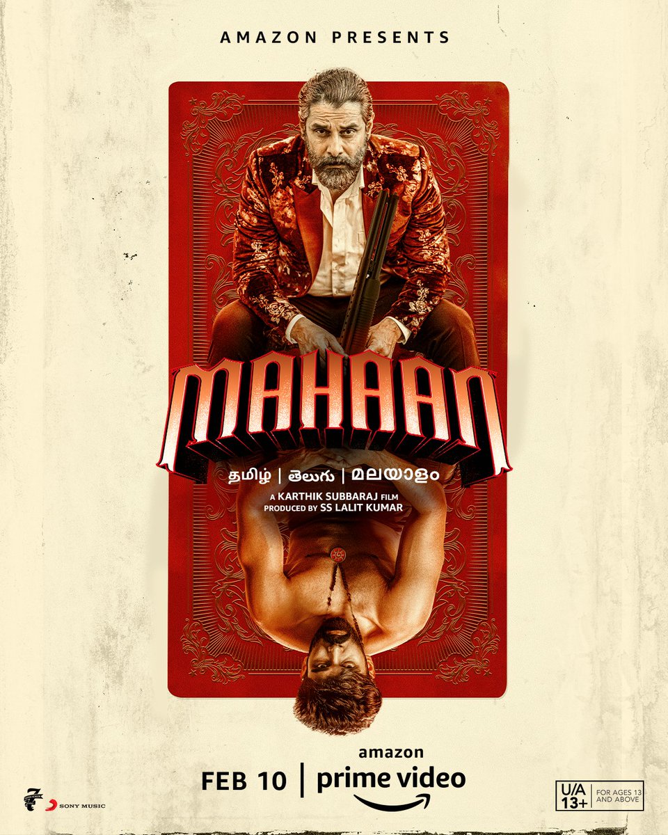 KollywoodStar_'s tweet photo. Watch #MahaanOnPrime, Feb. 10 in Tamil, Telugu and Malayalam
Also, releasing in Kannada, #MahaPurushaOnPrime
#ChiyaanVikram #DhruvVikram @vanibhojanoffl @actorsimha @SimranbaggaOffc #Saranth @rdeepakparamesh @karthiksubbaraj #SSLalitKumar @7screenstudio #Mahaan https://t.co/3rKt4yqunV
