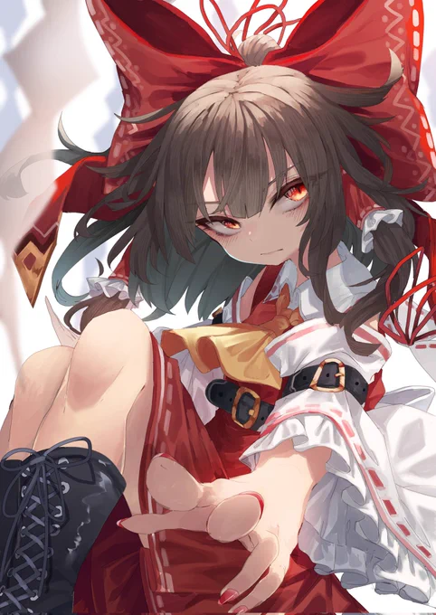 そろそろイラスト3年くらい描いたのでここで3年間の変遷を霊夢さんで見てみましょう 