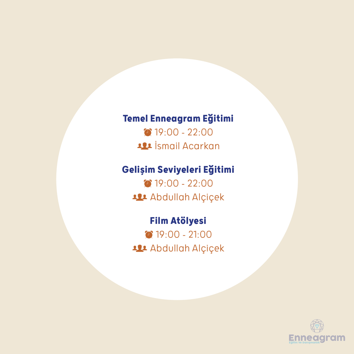 EnneagramEgitim's tweet photo. Şubat ayı #Enneagram Eğitim takvimimiz...

Bilgi ve kayıt için: https://t.co/3hEybQ3c7T https://t.co/eMLhsIrtMC
