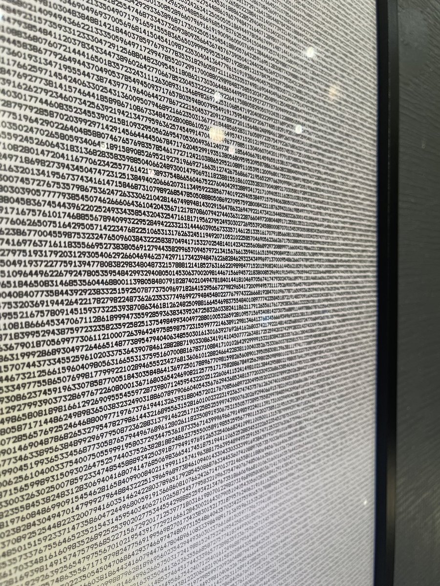 Impression du contenu d’un bloc d’éthereum avec une variation typographique tenant compte du coefficient de marée relevé à saint Nazaire. #blockchaintechnology #ethereum #typographie @esadorleans