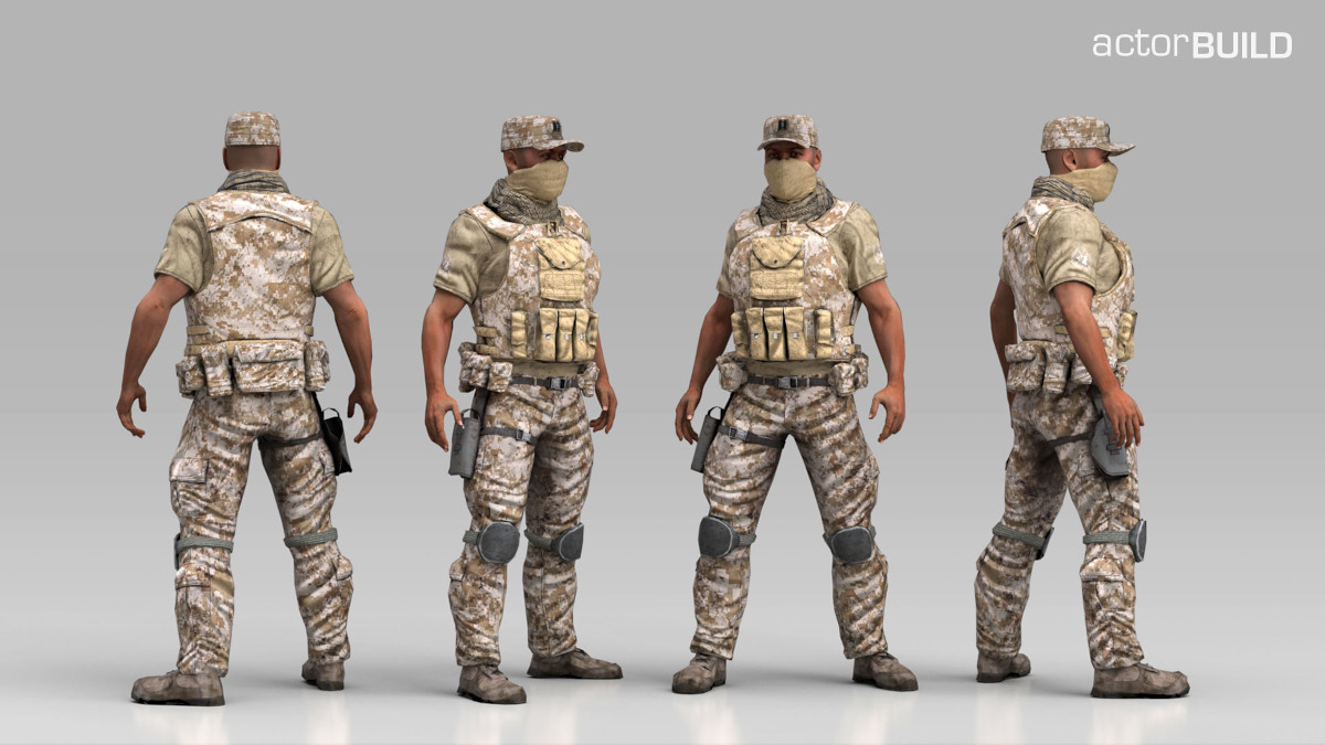 3D Military Wear