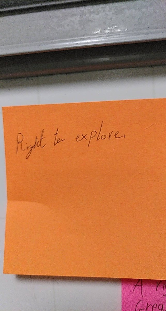 This month our S2s are experiencing a Modern Studies taster unit. After learning about the UN Rights of Child, pupils suggested some additional rights to add to the list: