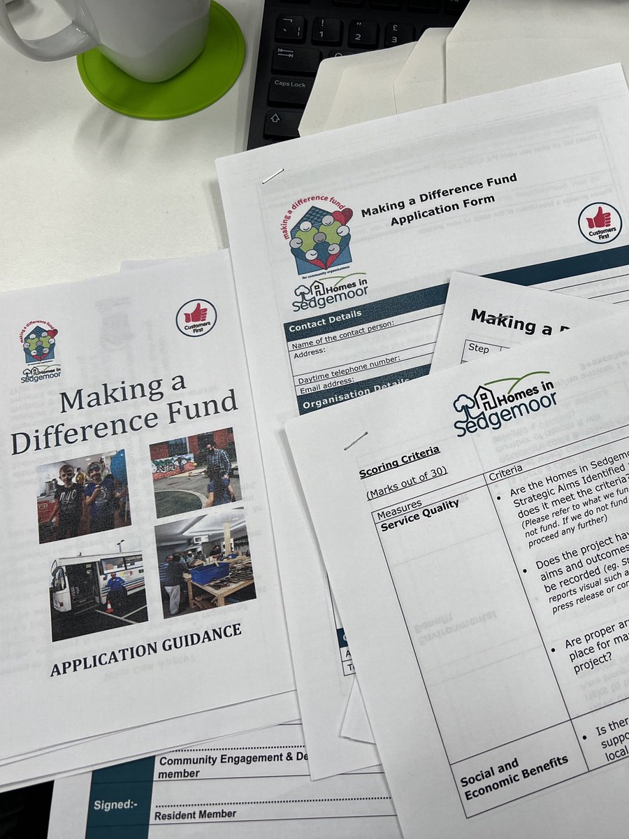 Sending out the Making a Difference re-branding packs out to our panel members today in preparation for our meeting next week! Looking at ways we can make positive changes to the way we run &amp; promote the fund to help us get more applications! #goteamHiS <a href="/HomesSedgemoor/">Homes in Sedgemoor</a> 👍🏻😃