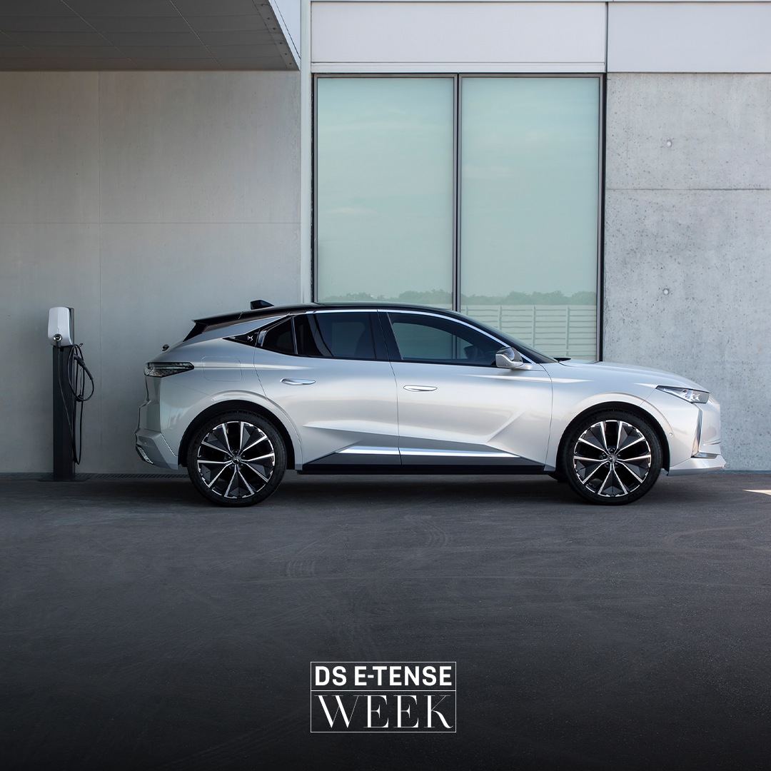 dsitalia's tweet photo. La tecnologia e le performance della pista scendono su strada con #DSETENSE.
I motori Full Electric e Plug-In Hybrid sono progettati per offrirti il massimo delle performance.
Alle prestazioni si aggiungono comfort e design senza pari, la firma inconfondibile di #DSAutomobiles. https://t.co/frXOSnWM9b