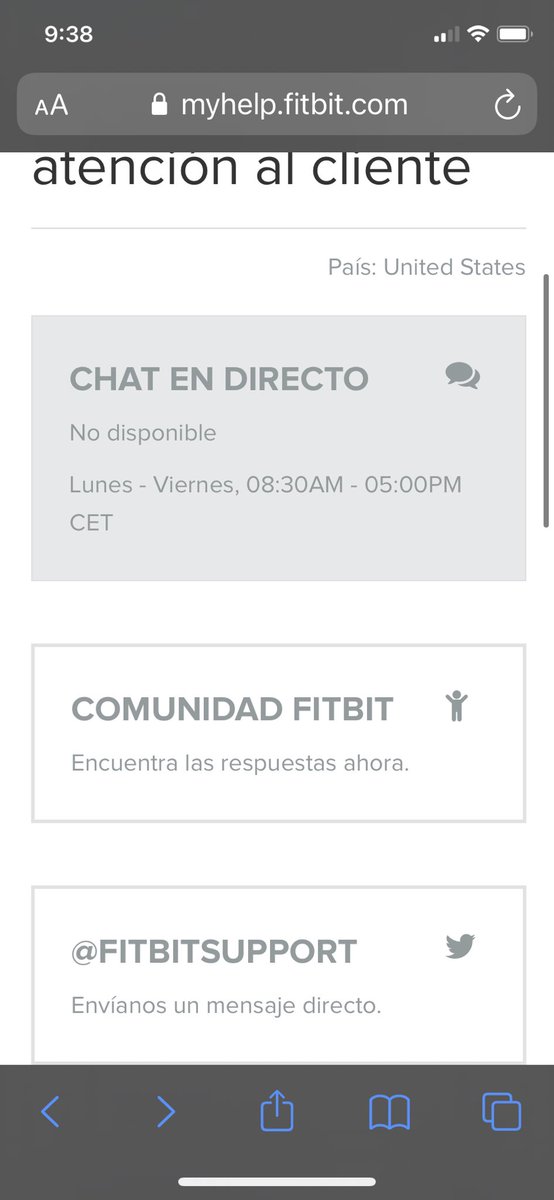 AndrsRodrguez84's tweet photo. El servicio de postventa de @FitbitES siempre disponible y preparado para ayudar… https://t.co/LiSsz2OF4H