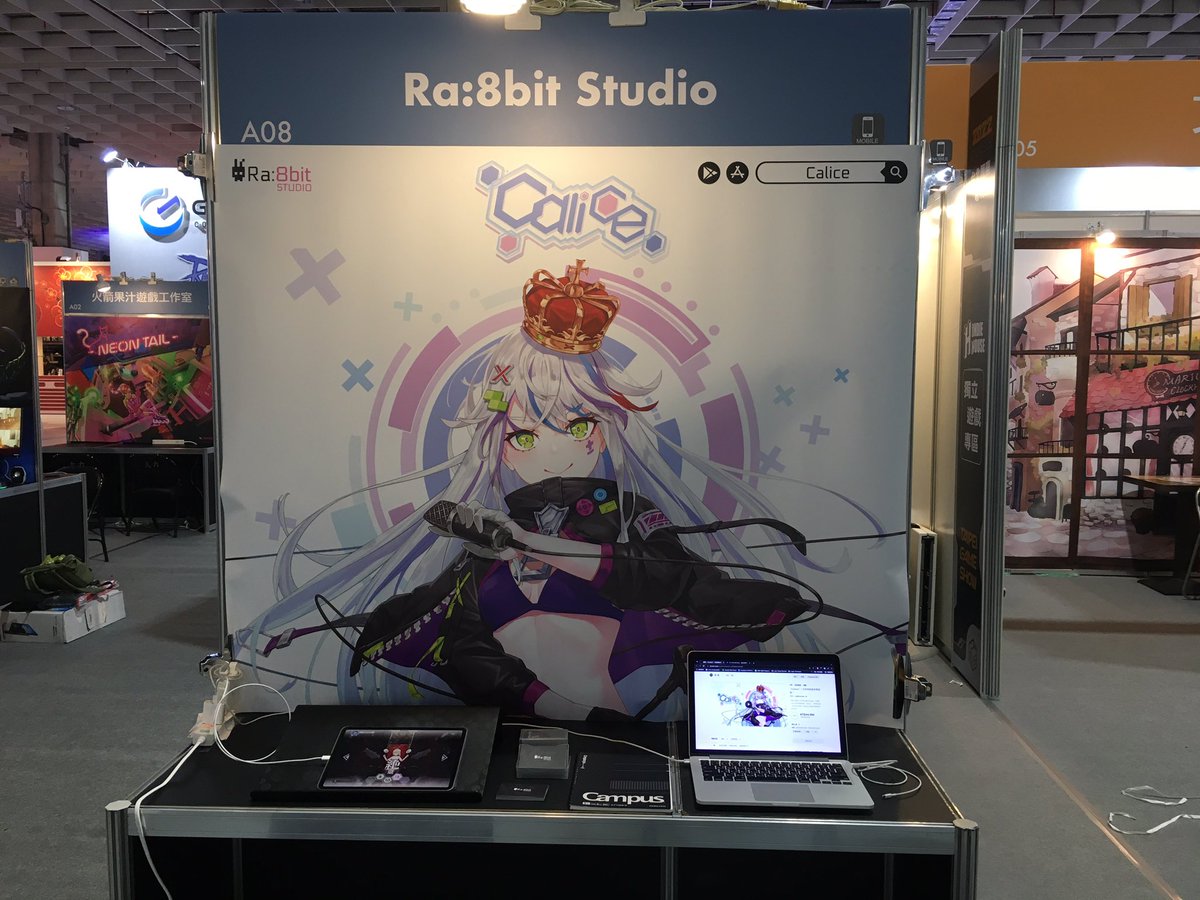 tatamitako_ViC's tweet photo. Calice Taipei Game Show #音ゲー https://t.co/GoHTSmAghg