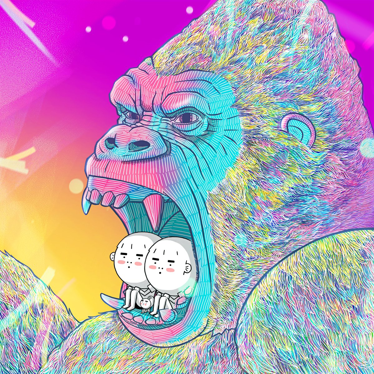 이렇게 소리를 지르는 건 분명 신이 나서 그런 거겠죠?
화난척하는 킹콩과 오레오오가 새롭게 리스팅 됐습니다.
재미있게 봐주세요^^
new drop!
How excited can King Kong be like this excited? Meet Olaoo at opensea, who expresses the country in a cheerful way!
#nft

opensea.io/assets/0x495f9…