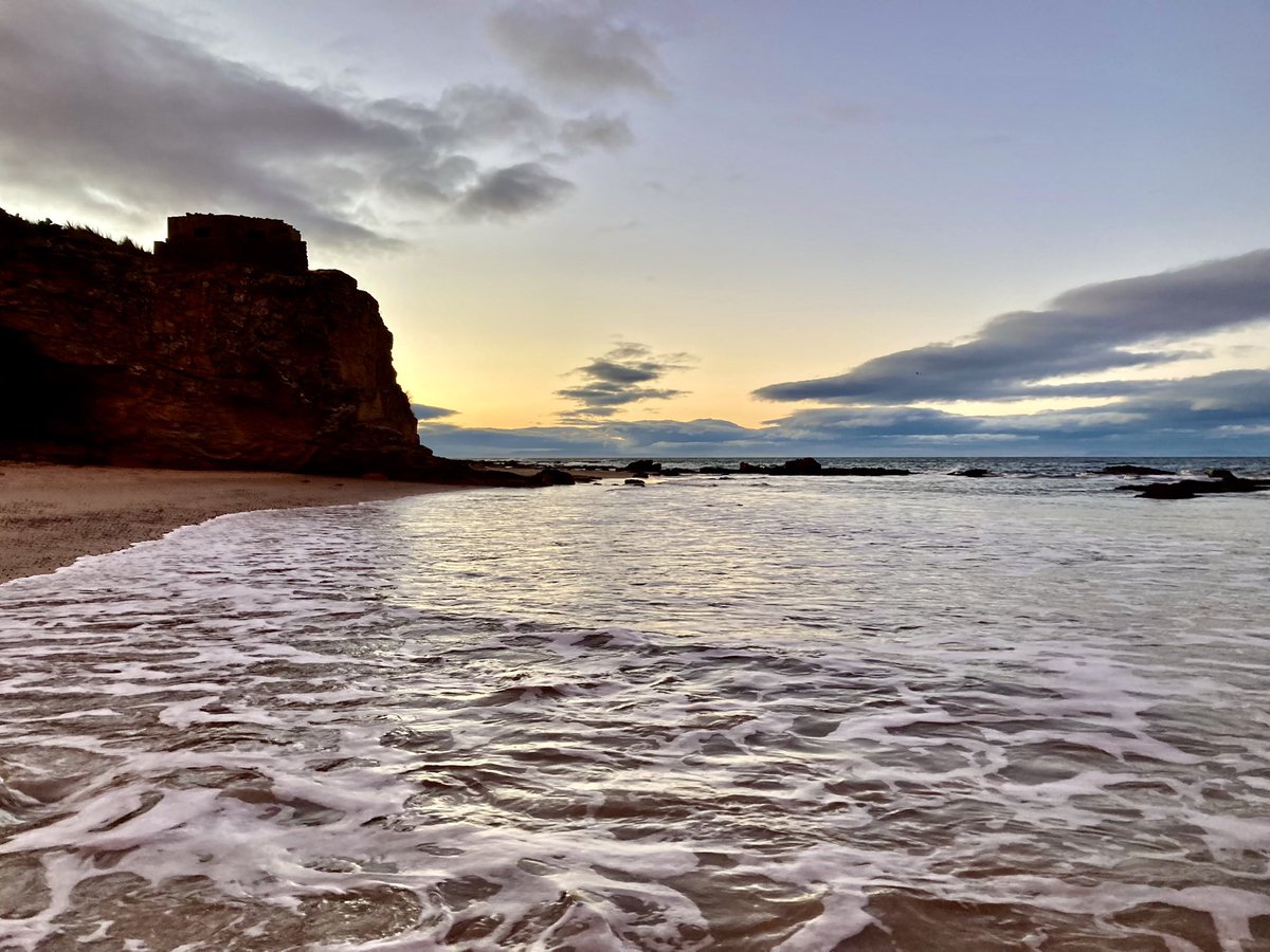 The beautiful lighthouse and beach at Lossiemouth on the Moray Firth. Evening peace #scotland #freshairfreshmind #sea @VisitScotland