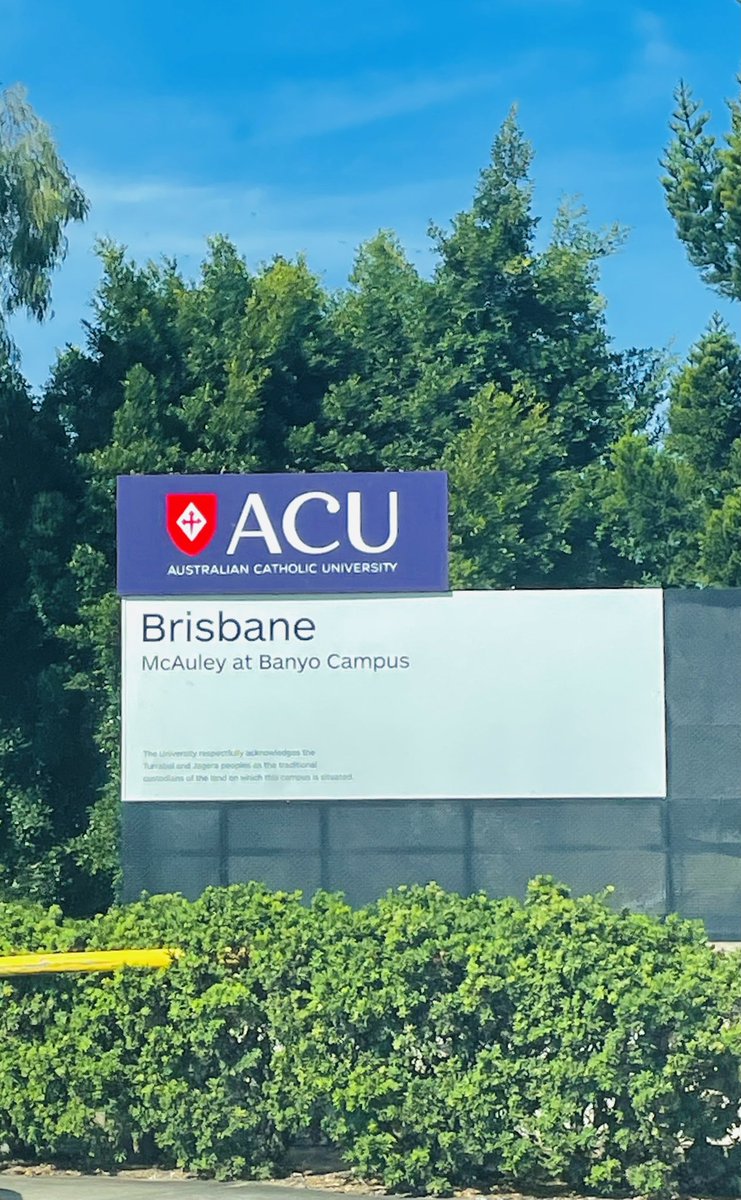 Absolutely thrilled, delighted, honoured and overjoyed to have started my position as Lecturer in Education at ACU. Today was my very first day and it was WONDERFUL! I snapped this photo on my drive in this morning. Feels like home! ❤️🙌🏾