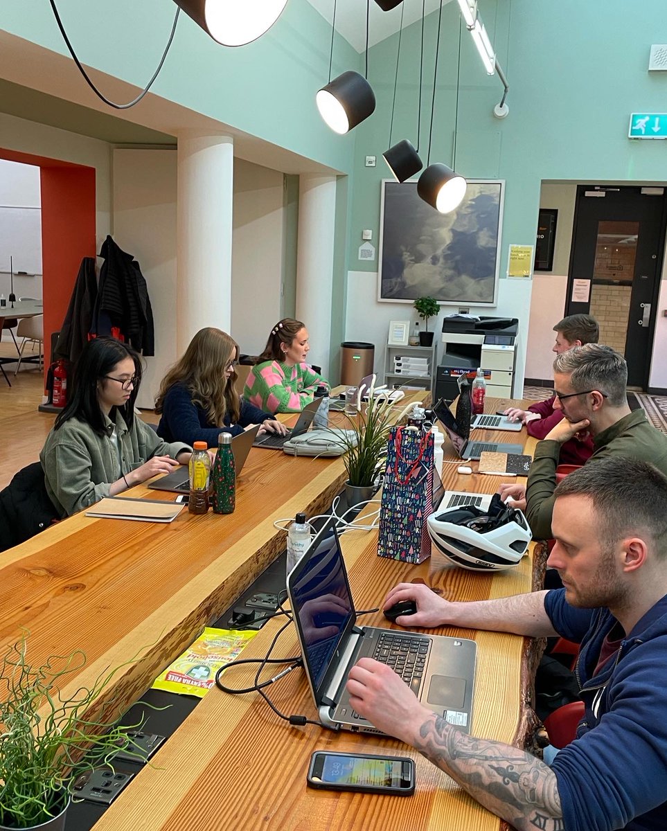 New year, new office space 🏢 DHD have moved to Ormaeu Baths! 
We meet in Belfast at least once a week as it allows us to easily catch up with clients and collaborate on projects as a team! Come say hi if you’re ever nearby 👋🏼
