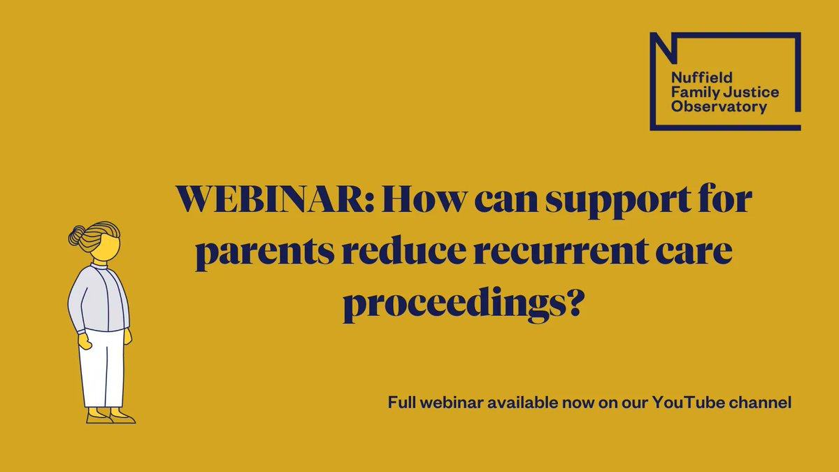 Nuffield Family Justice Observatory tweet media