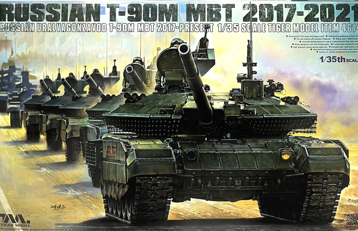 Tiger Model：4614 Russian T-90M MBT 2017-02021
1/35

Order can leave information👍🏼😊