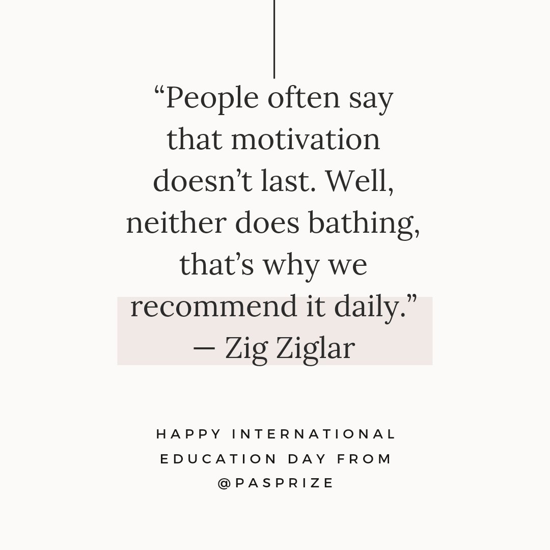 PaSPrize's tweet photo. Pas Prize exists to encourage and reward excellence in the education space in Nigeria.
Happy International Education Day from @pasprize #EducationDay #EducationDay2022 https://t.co/j2ugrNksab