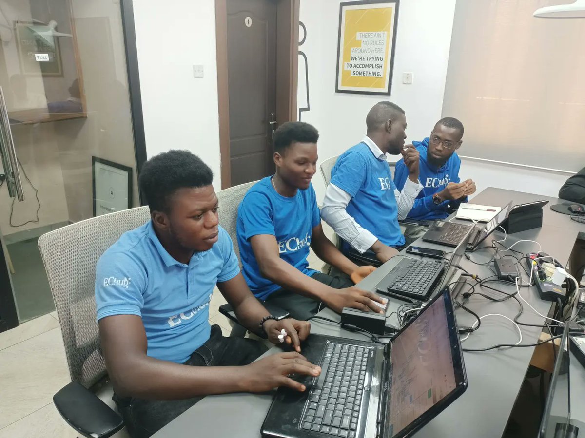 Echubafrica's tweet photo. How we resumed at @theleadspace 

We keep building...

Courtesy of @lagosinnovates 

#startup #lagos #building #echubafrica #echub https://t.co/Rb6hvKjAa9