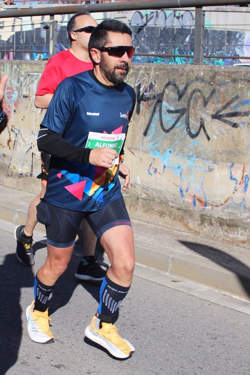 Pasando la resaca de la #mitjaterrassa la más dura que he corrido de momento 😅