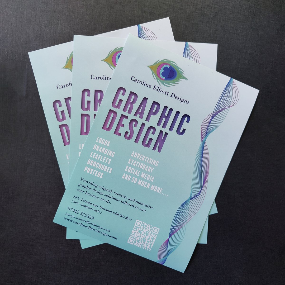 CElliottDesign's tweet image. Exciting to see my leaflets ready to be handed out to some local businesses!
#graphicdesign #graphicdesignersgroup #selfemployed #branding #logodesign #logodesigner #graphicdesigner #businessleafletdesign #designinspiration #logomark #brandmark #brandidentity #visualidentity