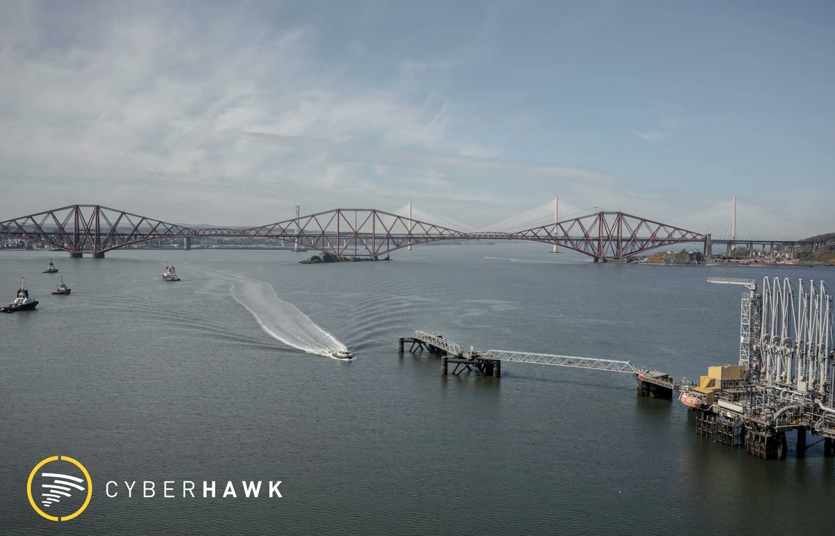 Phil Buchan - Cyberhawk - Drones (@cyberhawk_phil) on Twitter photo A great shot by a <a href="/TheCyberhawk/">Cyberhawk™</a> team of the Forth Bridges, near Edinburgh in Scotland, caught while providing a detailed inspection of a Marine Terminal.
#drones #drone #UAV #UAS #Cyberhawk #unmanned #bridge #Oilgas #marine #scotland A great shot by a <a href="/TheCyberhawk/">Cyberhawk™</a> team of the Forth Bridges, near Edinburgh in Scotland, caught while providing a detailed inspection of a Marine Terminal.
#drones #drone #UAV #UAS #Cyberhawk #unmanned #bridge #Oilgas #marine #scotland