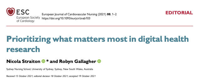 #EJCN #FridayRead

Whose #healthcare need is it anyway? The importance #patientinvolvement in #digitalhealth 

#Editorial @NicStraiton @RobynDGallagher: doi.org/10.1093/eurjcn… 

@BorregaardBritt @MarielaAcunaM1
@ACNAPPresident @ESC_Journals